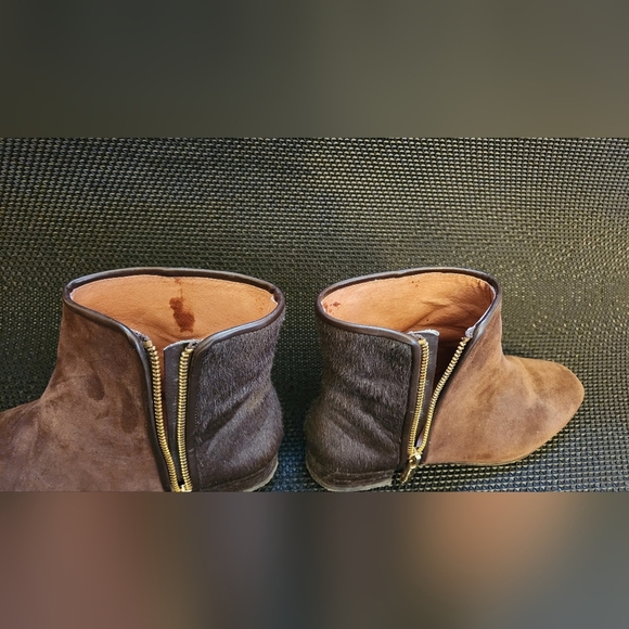 Louise et Cie Suede and Calf Hair Boots - Picture 9 of 11